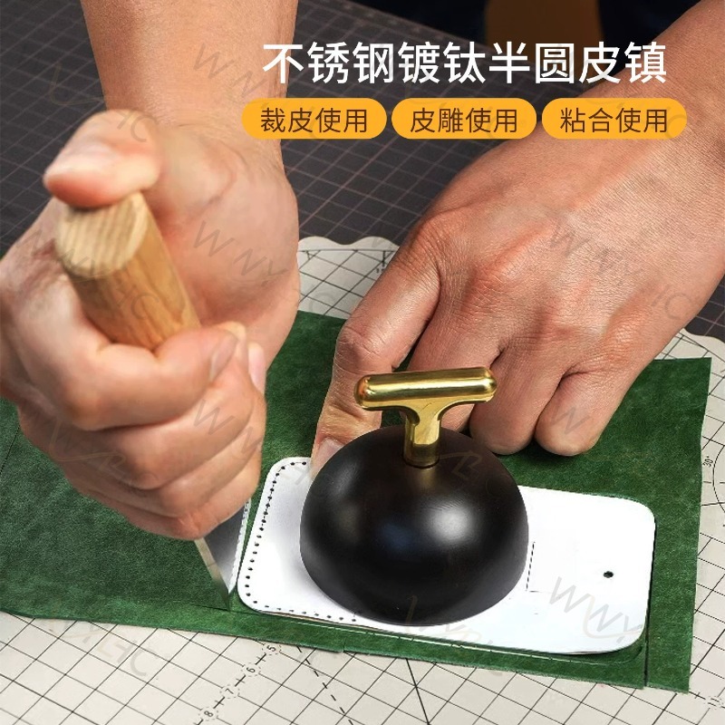 Leatherwork Hand Press - Prensa de cuero tipo T de
