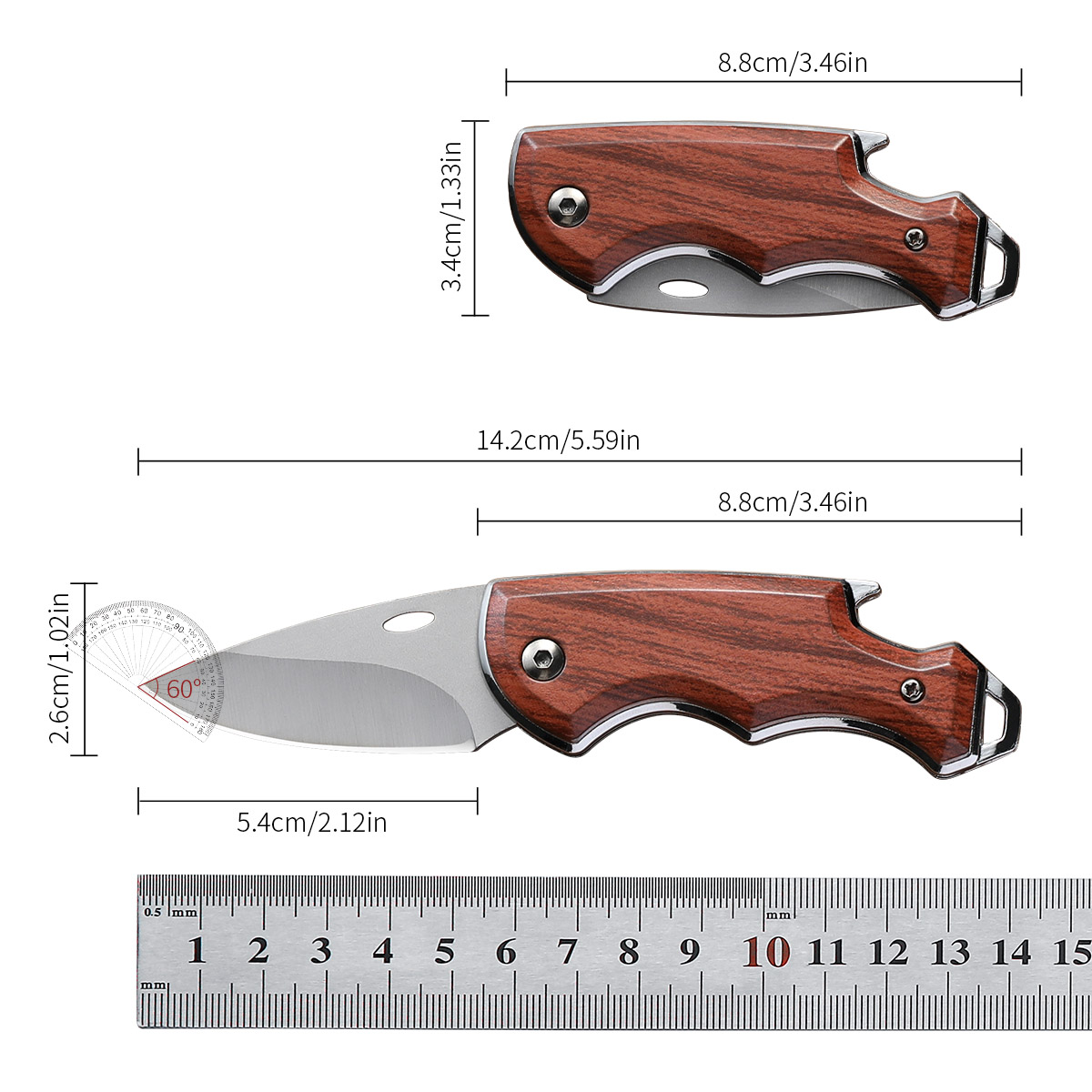 Cuchillo de deshuesado plegabl - Bone Folder Tool reseña y precio